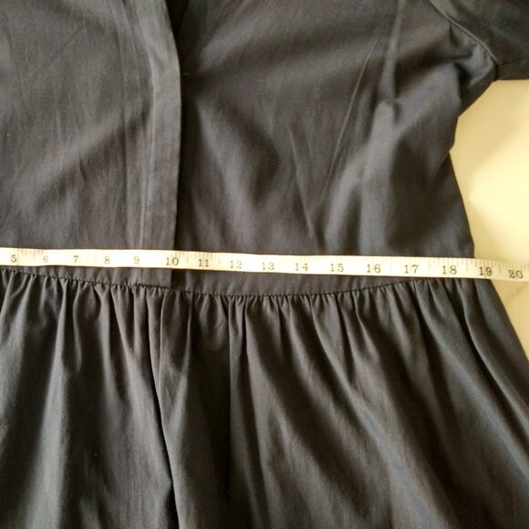 Brochu Walker Dark Navy Long sleeved Mini Dress - Picture 5 of 8